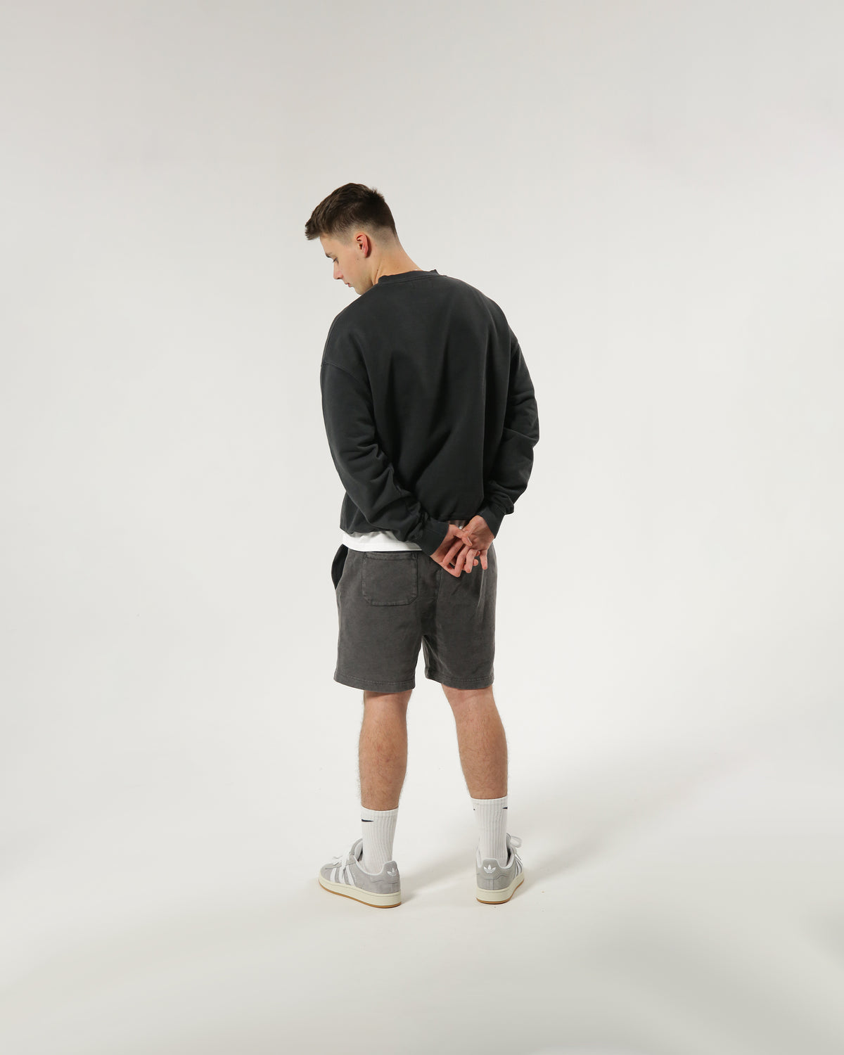 LAC NOIR SHORTS - SMOKE BLACK