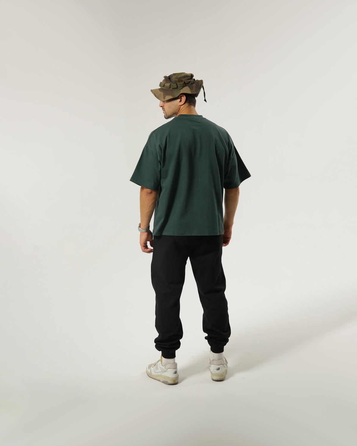 LAC NOIR CORE T-SHIRT - FORREST GREEN