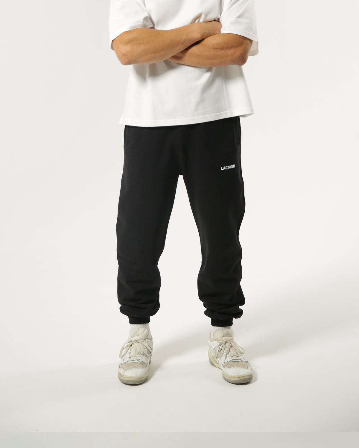 LAC NOIR CORE HEAVYWEIGHT SWEATPANTS - BLACK