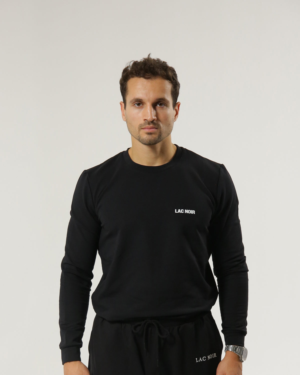 ATHLETIC SWEATSHIRT - BLACK