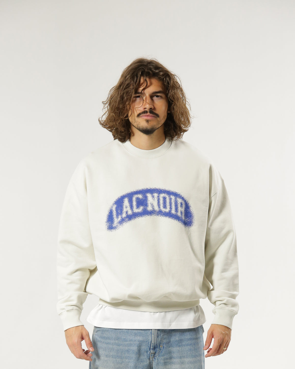 LAC NOIR BLUE MIST CREWNECK - OFF-WHITE