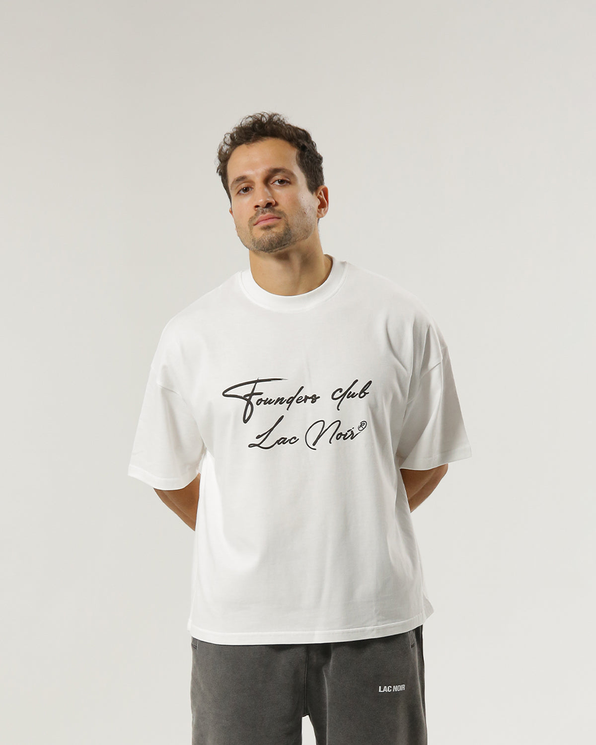 LAC NOIR FOUNDERS CLUB T-SHIRT - WHITE