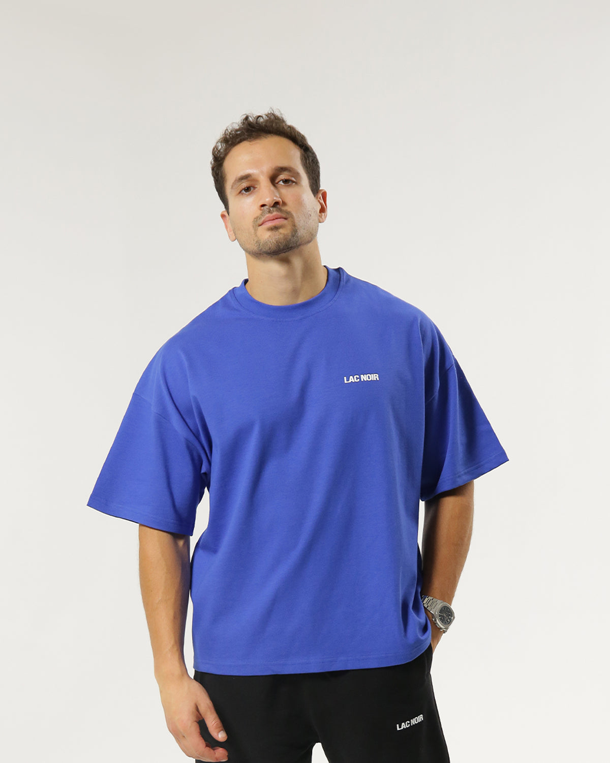 LAC NOIR CORE T-SHIRT - COBALT BLUE