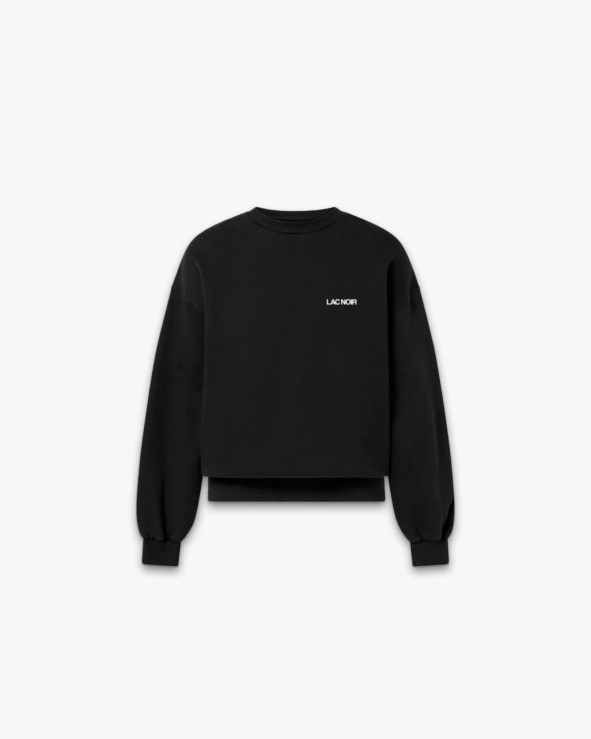 LAC NOIR CORE CREWNECK- BLACK