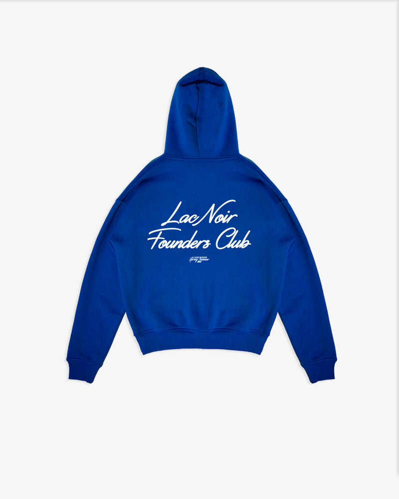 FOUNDERS CLUB HOODIE - COBALT BLUE