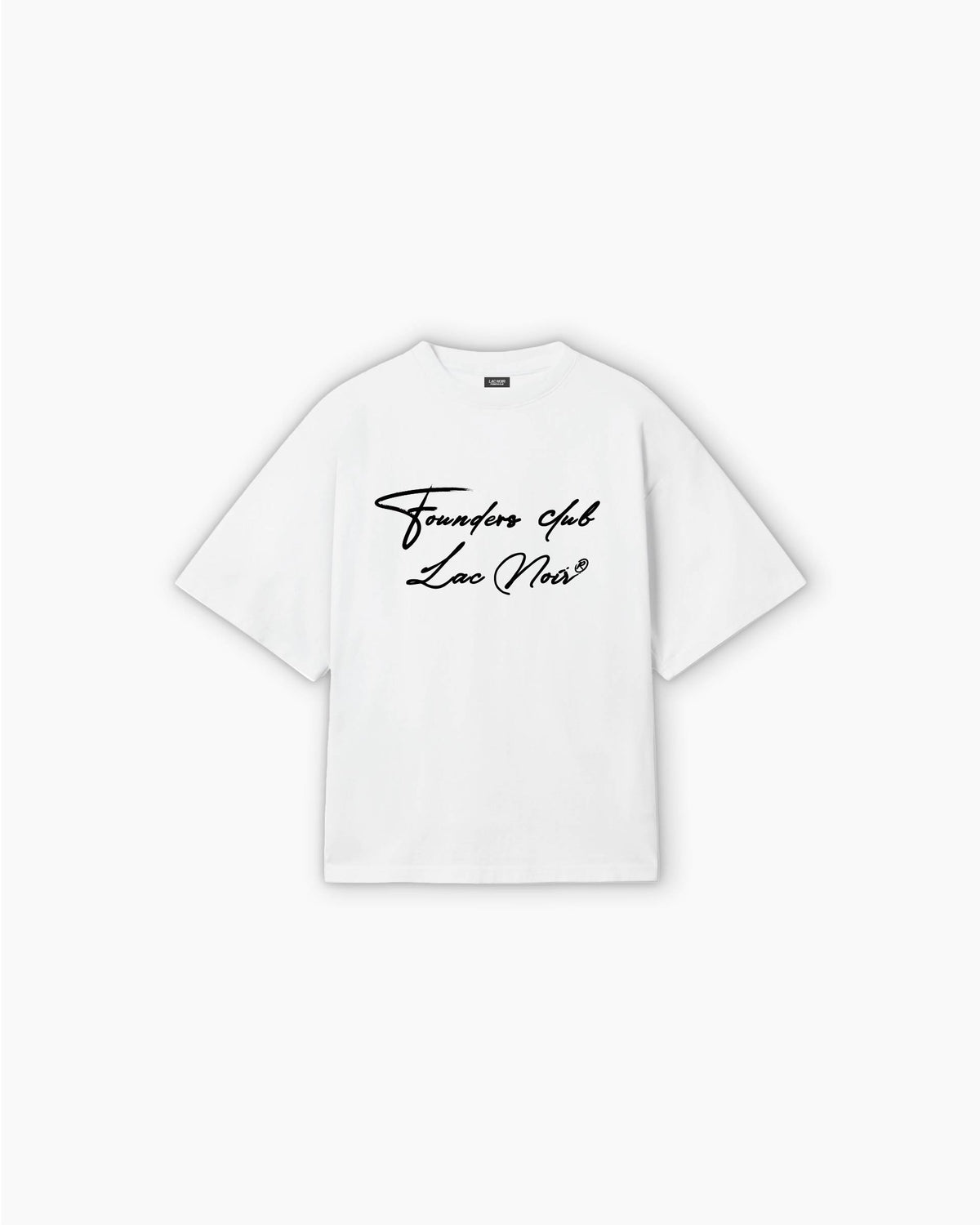 LAC NOIR FOUNDERS CLUB T-SHIRT - WHITE