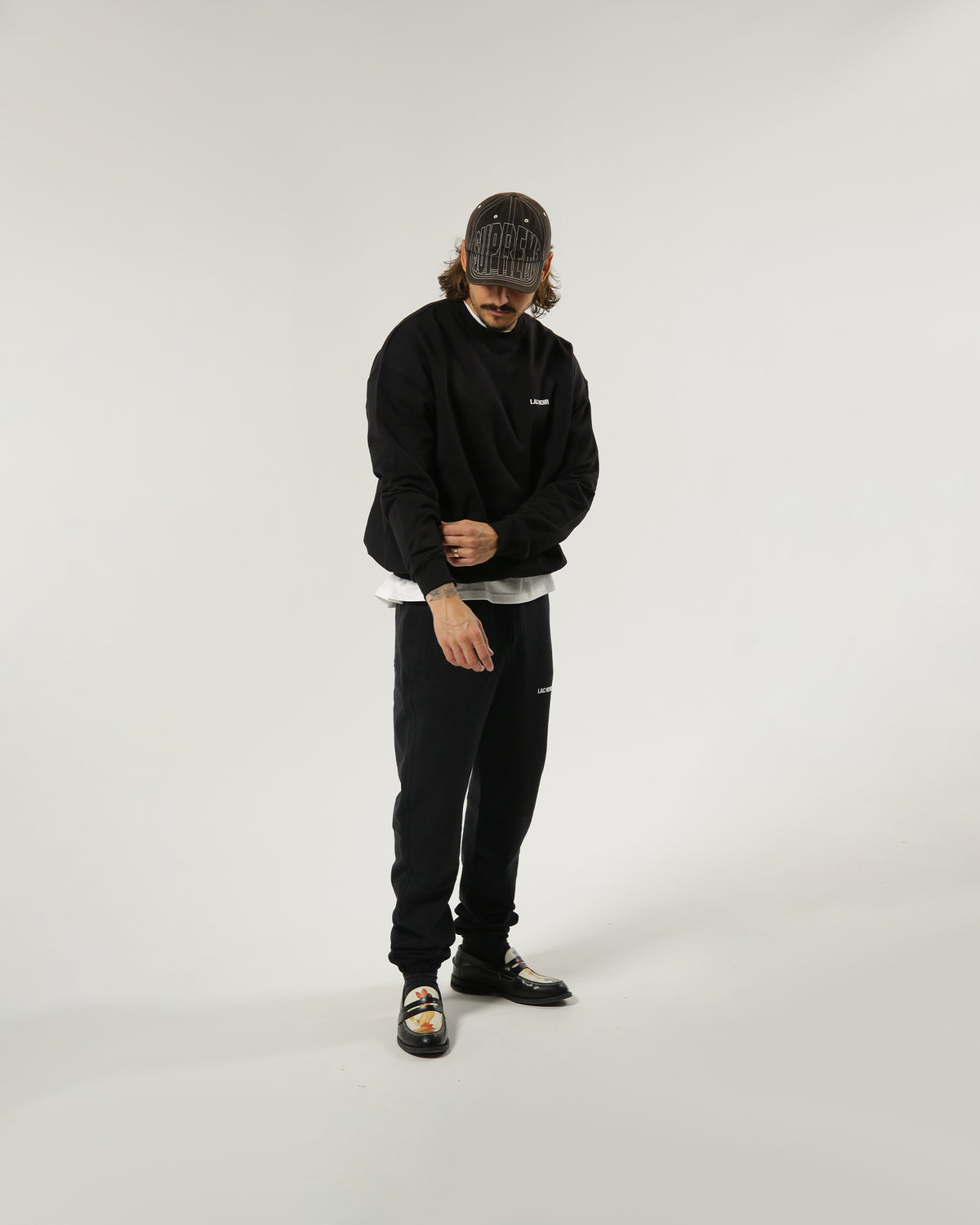 LAC NOIR CORE CREWNECK- BLACK